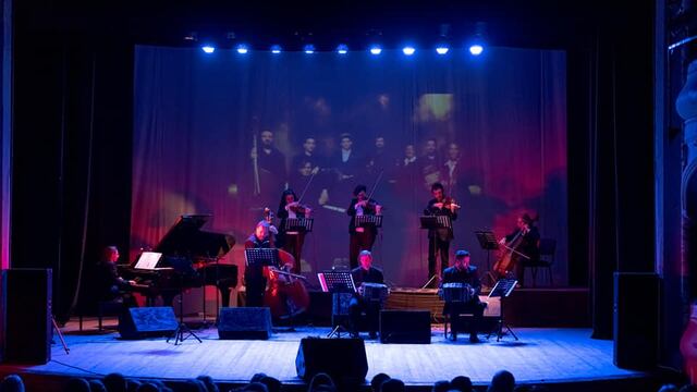 Orquesta Municipal de Tango de Rafaela en el Centro Recreativo Metropolitano "La Estación"