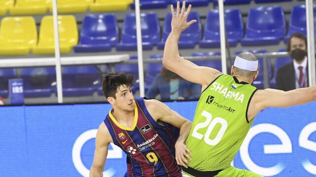Bolmaro la rompió en el Barcelona y anotó 13 puntos por Liga ACB