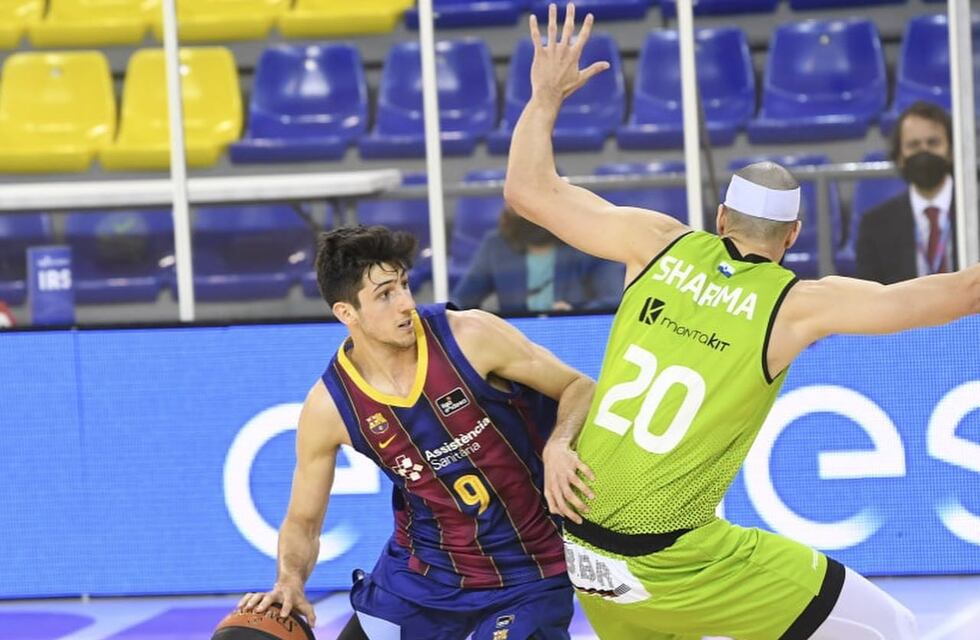 Bolmaro la rompió en el Barcelona y anotó 13 puntos por Liga ACB