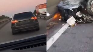 El antes y después de la imprudencia en General Paz