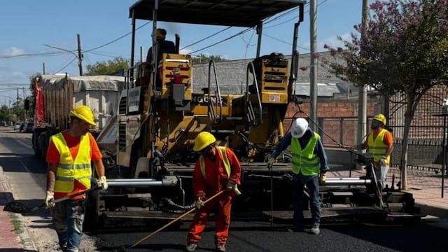 Comienzan los trabajos de repavimentación  en calle Paso.