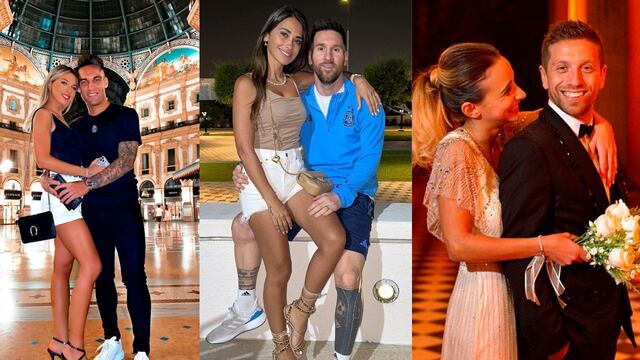 Una por una, quiénes son las parejas de los jugadores de la Selección Argentina.