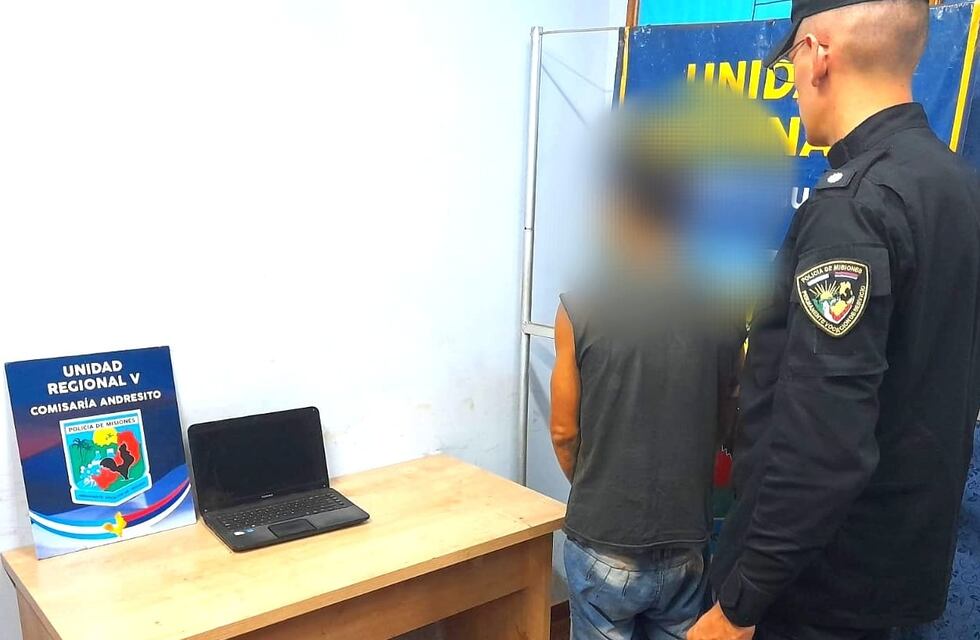 Comandante Andresito: recuperan una notbook presuntamente robada