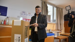 Elecciones 2023 en Córdoba Capital. Votó Daniel Passerini (Ramiro Pereyra/LaVoz).