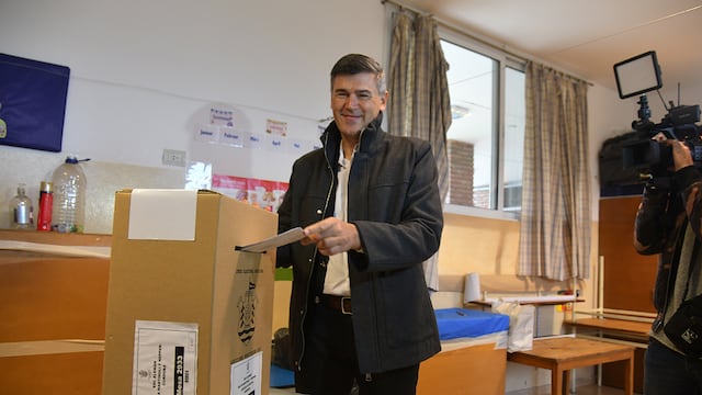 Elecciones 2023 en Córdoba Capital. Votó Daniel Passerini (Ramiro Pereyra/LaVoz).