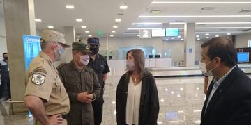 La ministra de Seguridad Sabina Frederic ya se encuentra en Iguazú
