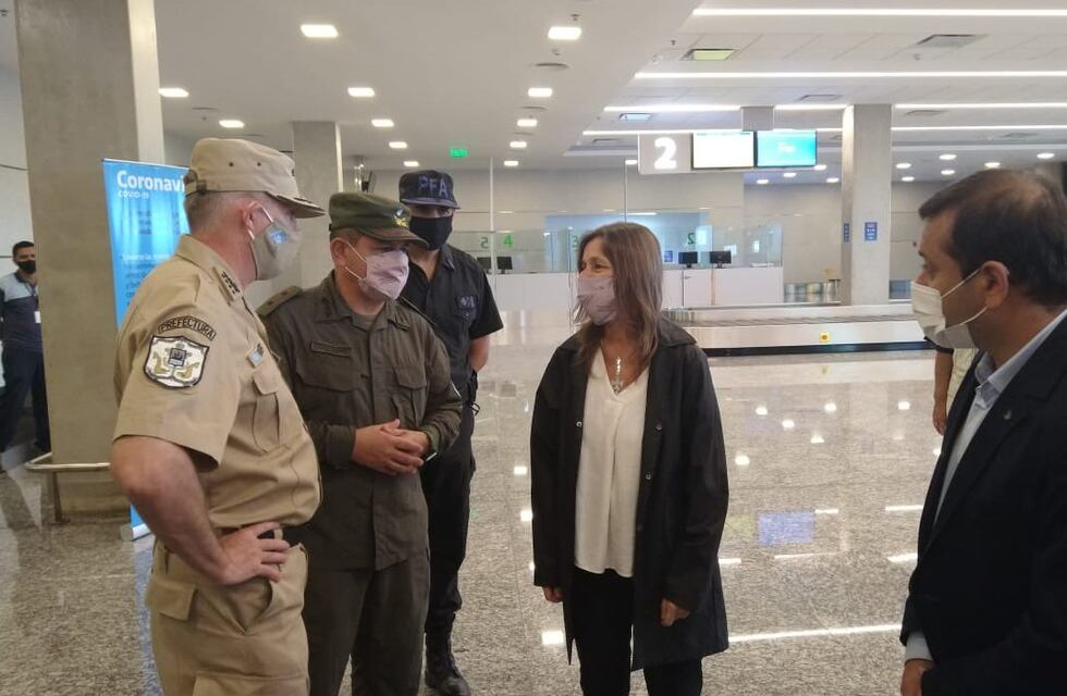 La ministra de Seguridad Sabina Frederic ya se encuentra en Iguazú