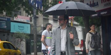 Lluvias en la ciudad de Córdoba.