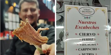 Fue a comer a un bodegón dónde sirven yacaré, carpincho, jabalí y ranas: cuánto gastó.