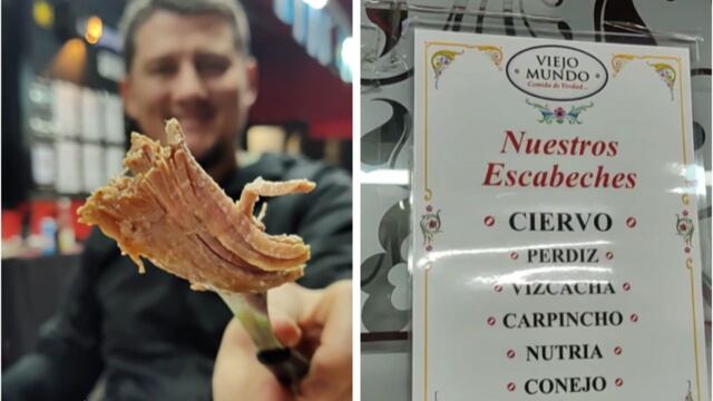 Fue a comer a un bodegón dónde sirven yacaré, carpincho, jabalí y ranas: cuánto gastó.