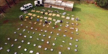Colonia Delicia: camionero que embistió un control de Gendarmería llevaba más de tres toneladas de marihuana