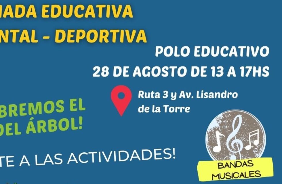 Jornada Educativa, Deportiva y Ambiental  en el Polo Educativo