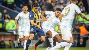 Ignacio Malcorra salió en el segundo tiempo del encuentro.