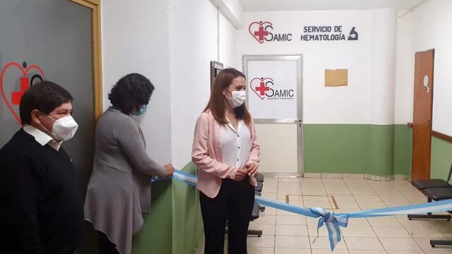 También homenajearon a la antigua jefa del área de Hematología.