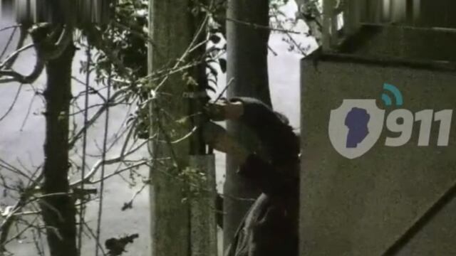 La Policía atrapó a un hombre que violentaba el tendido eléctrico. (Policía)