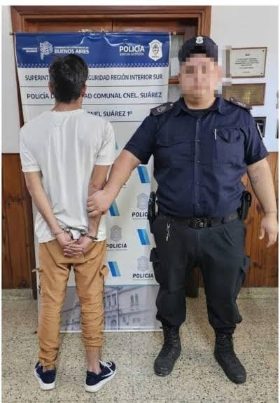 Maximiliano Roth, golpeador de niños detenido en Coronel Suárez