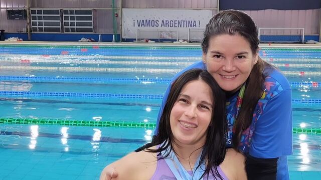 Elizabeth Noriega natación paralímpica Arroyito Selección Argentina