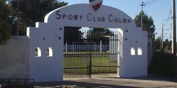 La cancha del club Colón, de la Liga Villamariense de Fútbol.