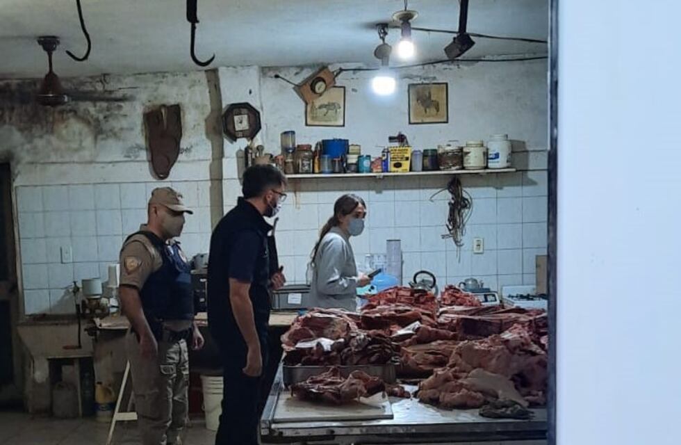 Efectivos de la Patrulla Rural San Justo realizaron secuestros por faenamiento clandestino