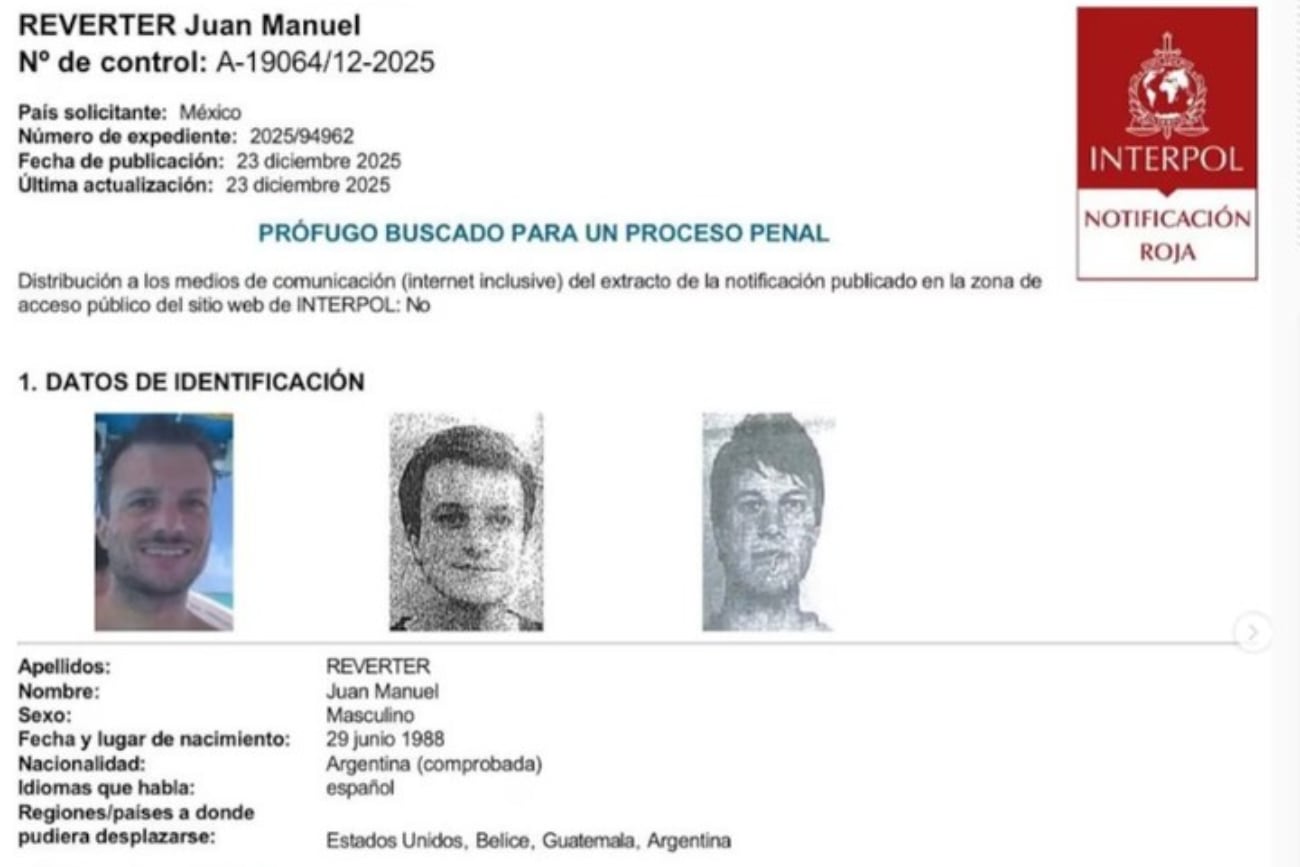 Femicidio de Agostina Jalabert: Interpol emitió alerta roja y ordenan la captura internacional de su expareja. (Gentileza)