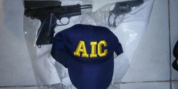 Encontraron armas de guerra en Santa Fe