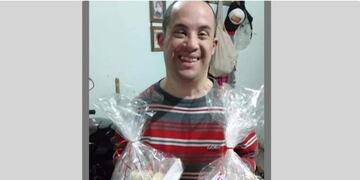 El puntaltense se hizo viral por sus trabajos y la alegría con la que trabaja