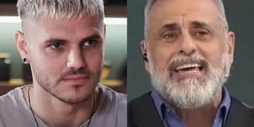 El desafortunado comentario del futbolista contra el periodista.