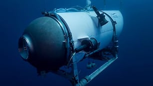 Lugar donde desapareció el submarino. Foto: Twitter / @Rap