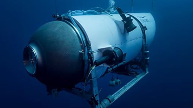 Lugar donde desapareció el submarino. Foto: Twitter / @Rap