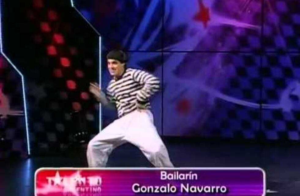 Gonzalo Navarro también se destacó como bailarín