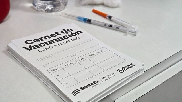Vacunación en contra del dengue en Rafaela