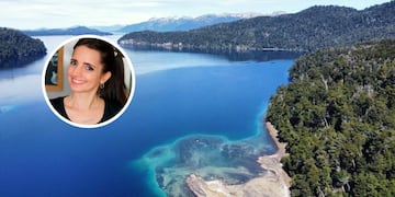 En medio de un viaje que hizo Paulina Cocina por Río Negro, recomendó visitar una playa.
