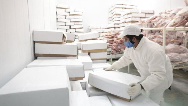 Son más de 1.500 cajas de cortes caprinos.