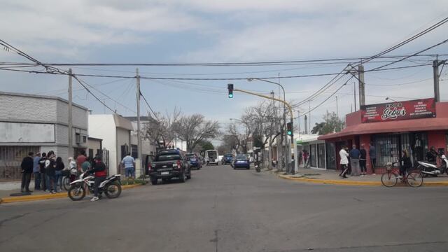 Hecho de violencia de calle Santa Rosa