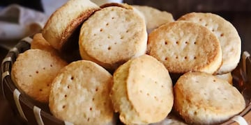 La receta ideal de bizcochitos caseros para fin de mes.