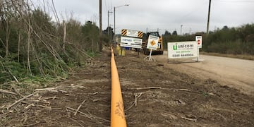 Así es la extensión de la red de gas en Tandil