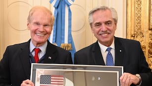 Bill Nelson y Alberto Fernández