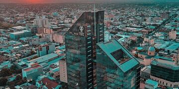 El martes 14 de febrero, un insólito cielo cubrió la ciudad de Santiago del Estero.