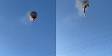 Tragedia en Brasil: un globo aerostático se prendió fuego con 22 personas a bordo