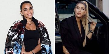Antonela Roccuzzo y Wanda Nara juntas