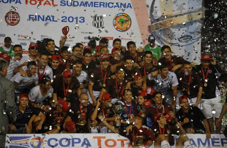 La Copa Sudamericana que Lanús obtuvo en 2013