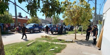El ataque fatal se registró el último lunes sobre pasaje Irala al 4600. (@joosevillagran)