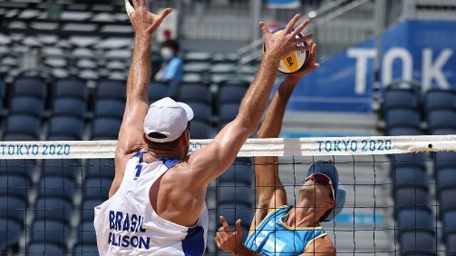 El seleccionado argentino de Beach Voley masculino perdió 2-0 ante Brasil en el debut en los Juegos Olímpicos.
