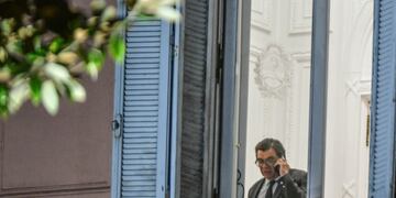 Claudio Moroni en Casa Rosada (Foto: Federico López Claro)