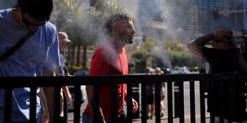 Alerta por la primera ola de calor en Buenos Aires: cuándo llega y de cuánto serán las temperaturas. (AP Foto/John Locher, Archivo)