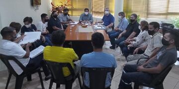 Eldorado: gremialistas y autoridades municipales se reunieron para discutir salarios.