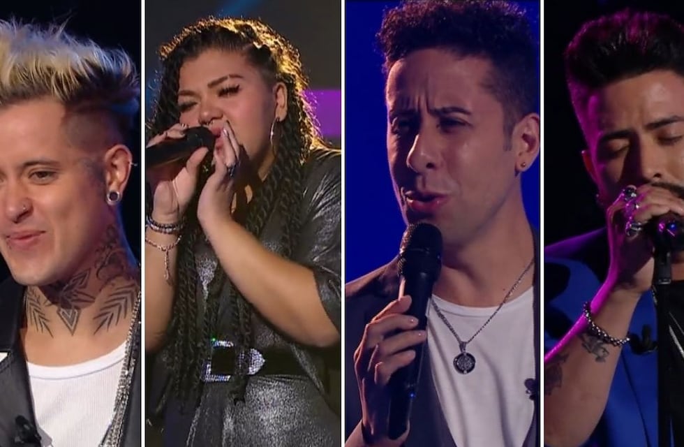 Cuatro mendocinos competirán en los playoffs de La Voz Argentina y buscarán un lugar en la final