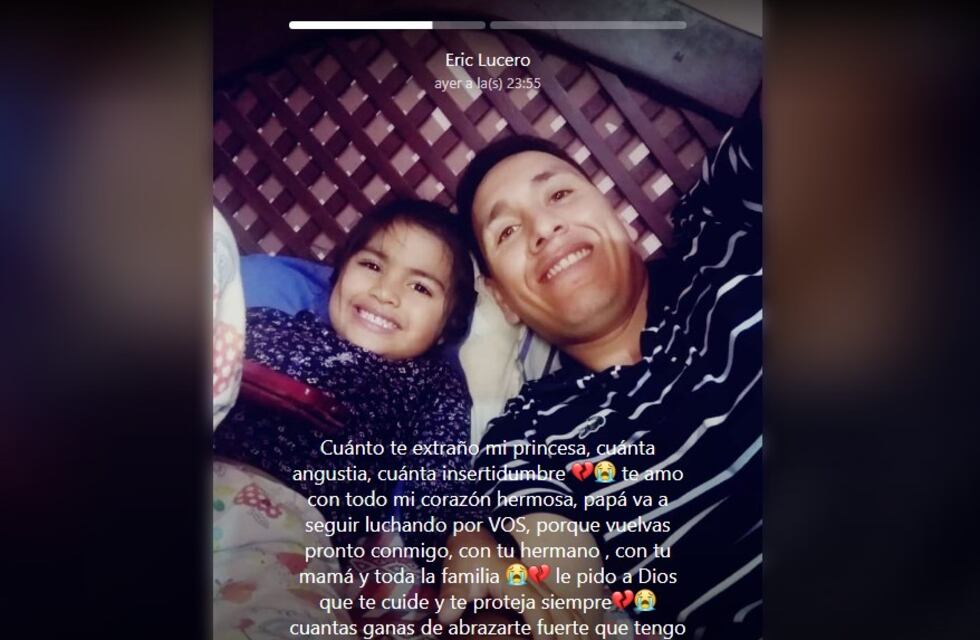 “Ella también quiere poner sus zapatitos al lado de los de su hermano”, el papá de Guadalupe Lucero