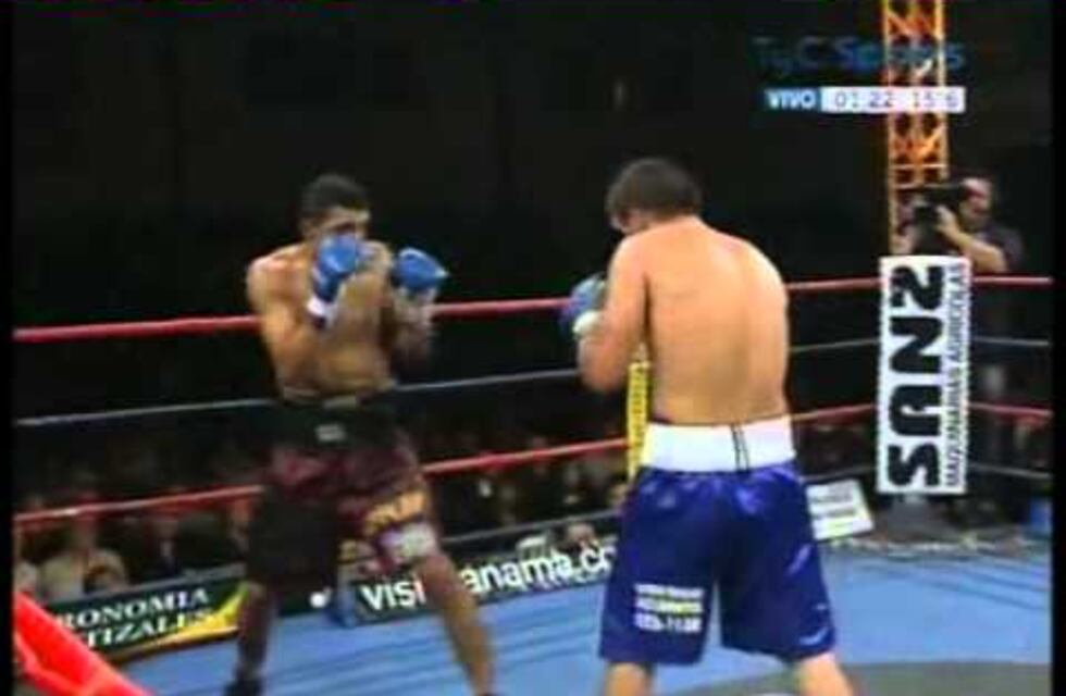 Sergio Córdoba boxeador de Arroyito pelea este viernes por TyC Sports