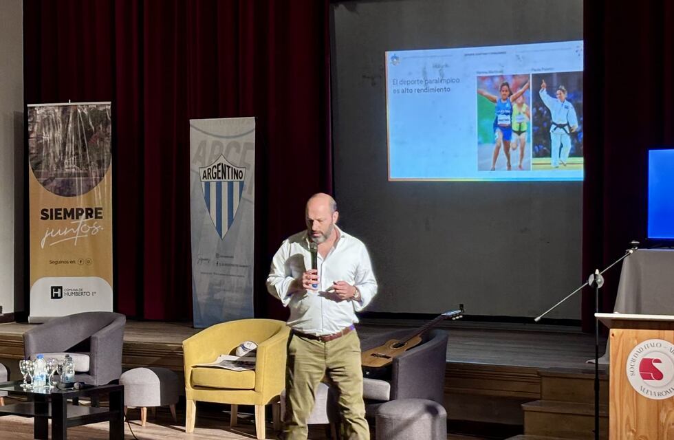 Maximiliano Nobili estuvo en Humberto Primo y visitó diferentes instituciones